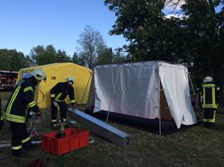 Aufnahme aus dem bisherigen Bereich feuerwehr dekontaminationsstrecke – Bild 4